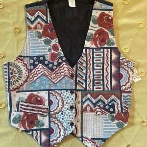 On Tour  Vintage Ladies Vest Large